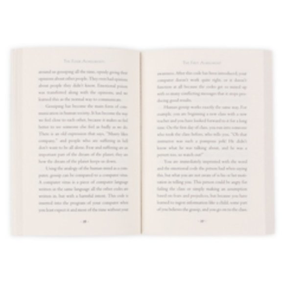 *** 1 DAY SALE *** The Four Agreements Self-Help Book by Don Miguel Ruiz NEW - Picture 4 of 5